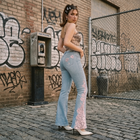 Voren Butterfly Fantasy Denim
